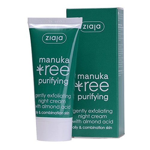 Ziaja Nočný krém jemne exfoliačný Manuka Tree Purifying 50 ml