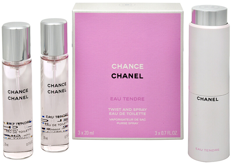 Chanel Chance Eau Tendre - EDT (3 x 20 ml) 60 ml