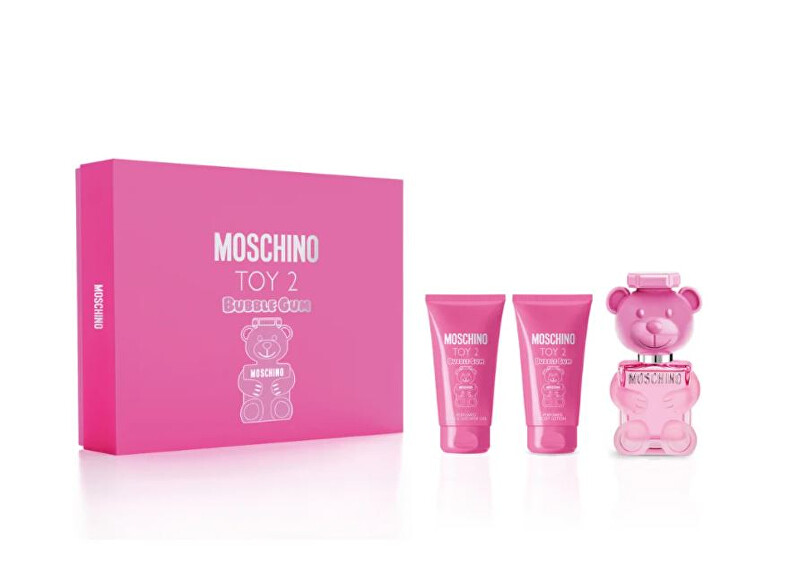 Moschino Toy 2 Bubble Gum - EDT 50 ml   tělové mléko 50 ml   sprchový gel 50 ml