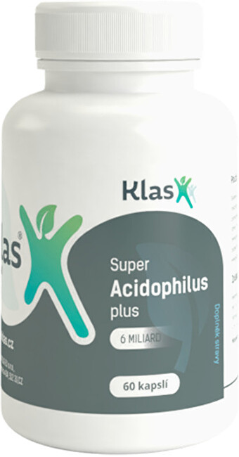 Klas Super Acidophilus plus 6 miliárd 60 kapsúl