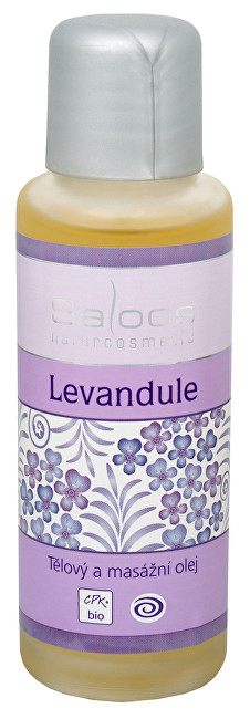 Saloos Bio telový a masážny olej - Levanduľa 125 ml