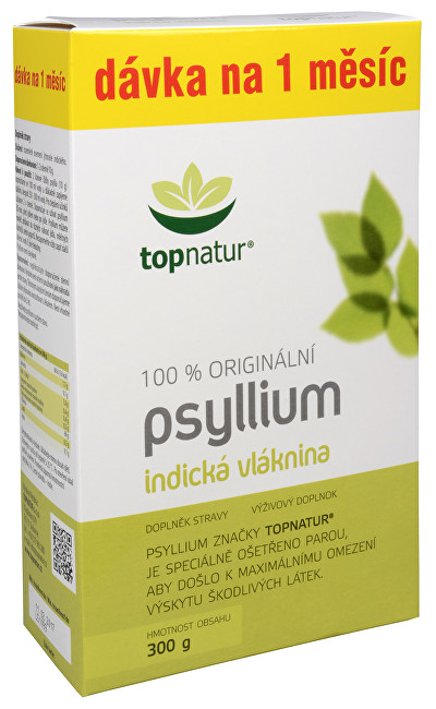 Topnatur Psyllium 300 g - ZĽAVA - poškodená krabička