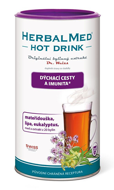 Simply You HerbalMed Hot Drink Dr. Weiss - dýchacie cesty a imunita 180 g