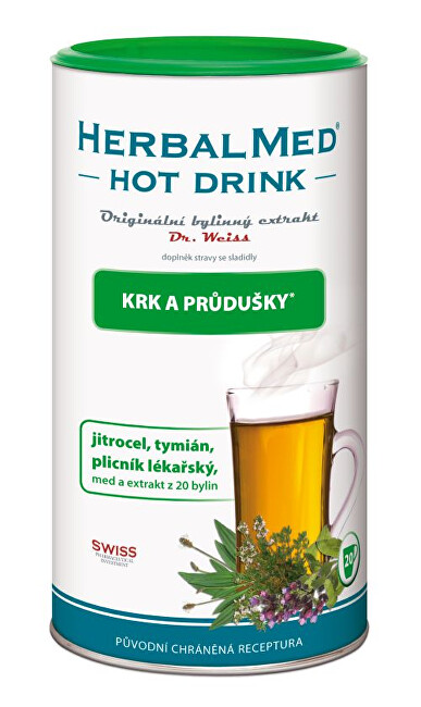 Simply You HerbalMed Hot Drink Dr. Weiss - krk a priedušky 180 g