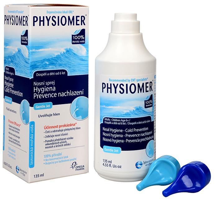 Omega Pharma Physiomer Gentle Jet spray 135 ml