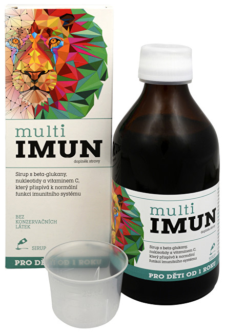 Omega Pharma MultiIMUN sirup pre deti od 1 roka 330 g