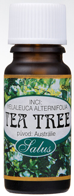 Saloos 100% prírodný esenciálny olej pre aromaterapiu 10 ml Tea tree