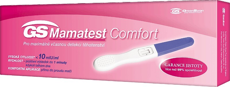 GreenSwan GS Mamatest Comfort 10 tehotenský test