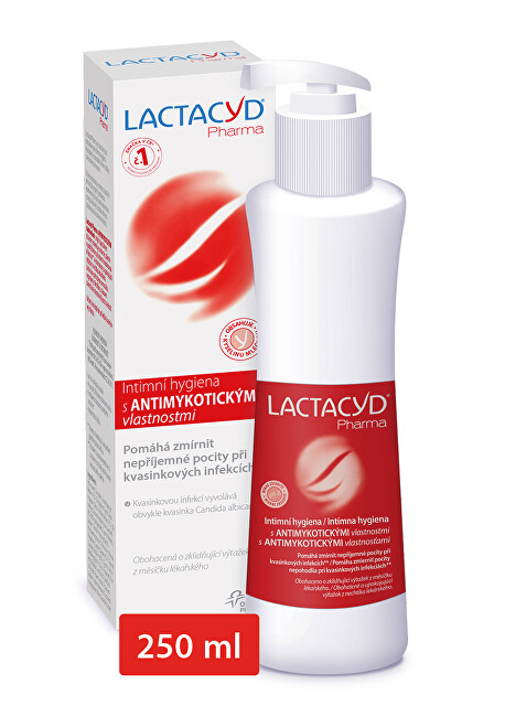 Omega Pharma Lactacyd Pharma s antimykotickými vlastnosťami 250 ml