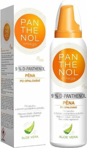 Omega Pharma Panthenol Omega pena s Aloe vera 9% 150 ml