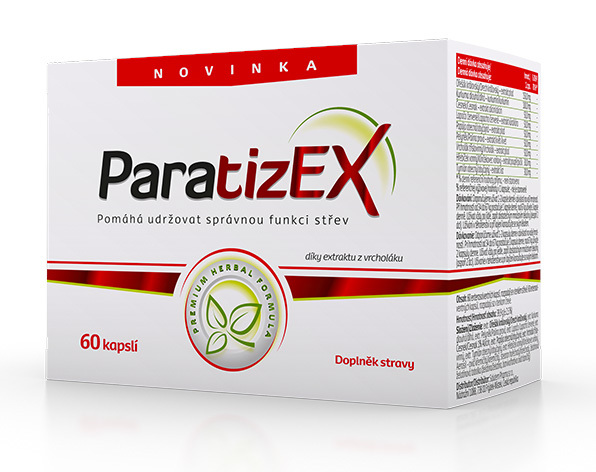 SALUTEM Pharma ParatizEX 60 kapsúl