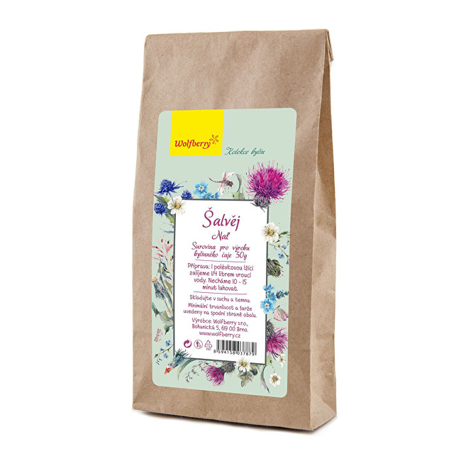 Wolfberry Šalvia bylinný čaj 50 g
