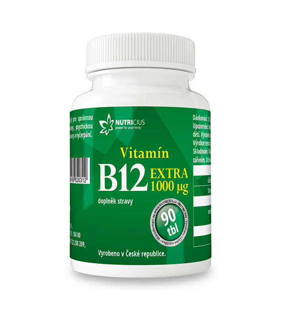 Nutricius Vitamín B12 EXTRA 90 tabliet