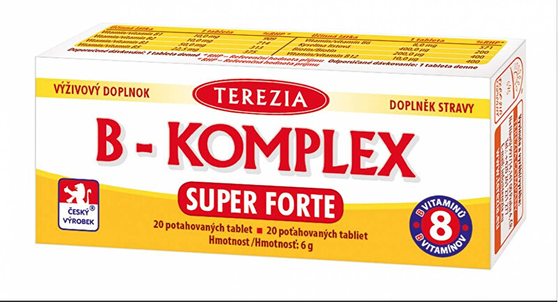 Terezia Company B-komplex Super Forte   20 tablet