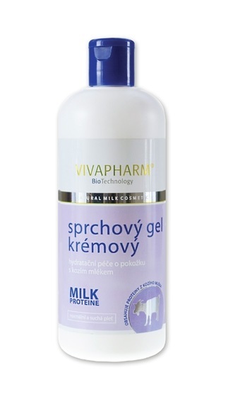 Vivapharm Sprchový gél s kozím mliekom 400 ml