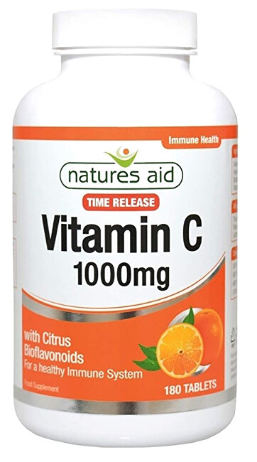 Natures Aid Vitamín C - 1000 mcg - 180 tabliet
