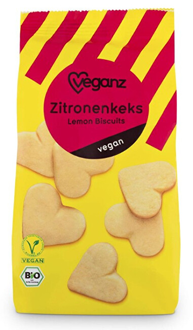 Veganz Citrónovej sušienky, Bio 150 g