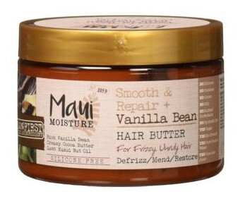 MAUI MAUI vyhladzujúce maslo pre kučeravé vlasy   Vanil.lusky 340 g