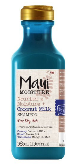 MAUI MAUI vyživujúci šampón pre suché vlasy   kokosové mlieko 385 ml