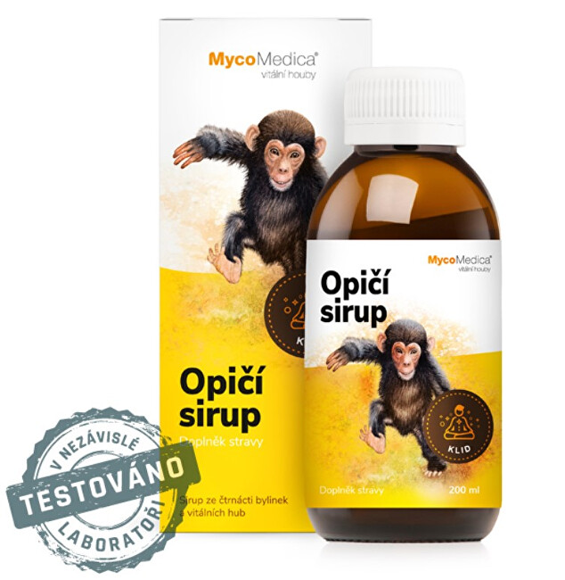MycoMedica Opičí sirup 200 ml   pastelky ZD ARMA