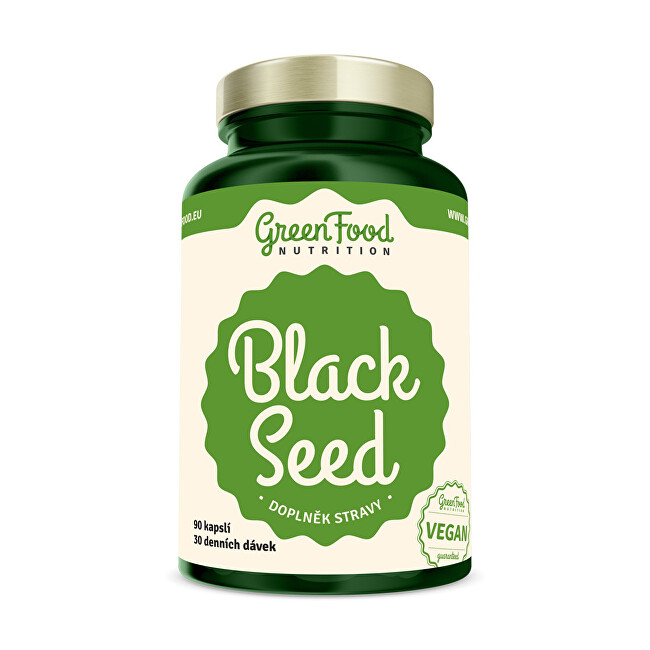 GreenFood Nutrition Black Seed - Čierna rasca 90 kapsúl