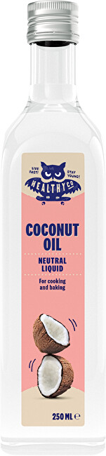 HealthyCo Tekutý kokosový olej - neutrálny 250 ml
