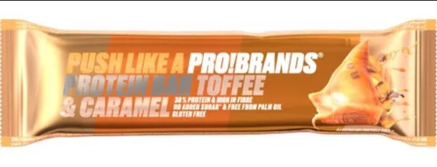 PRO!BRANDS Protein Bar 45 g - toffee   karamel