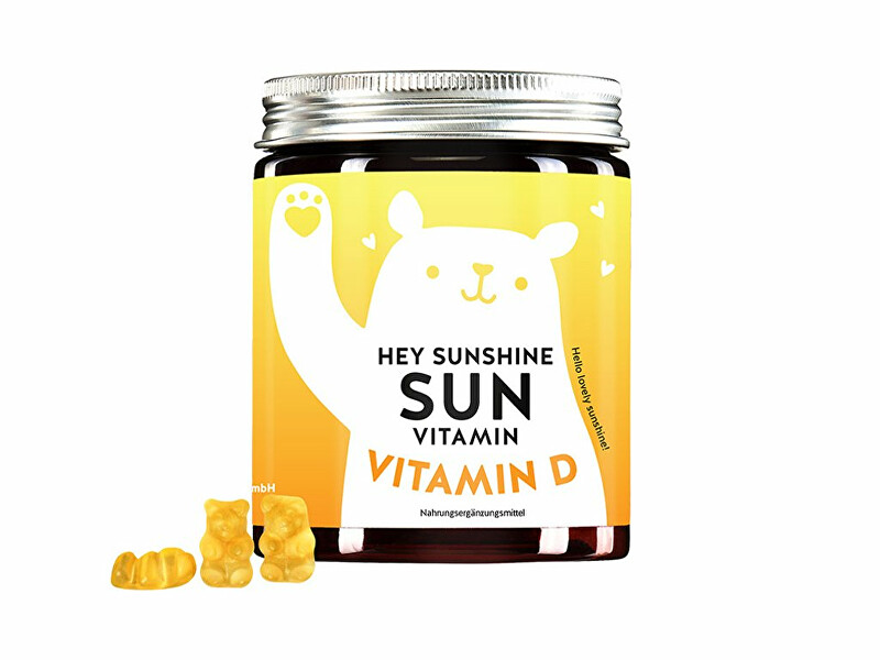 Bears With Benefits Hey Sunshine komplex s vitamínom D3 60 ks