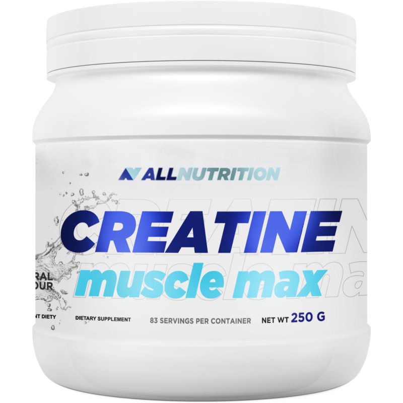 Allnutrition Creatine Muscle Max podpora športového výkonu príchuť Natural 250 g