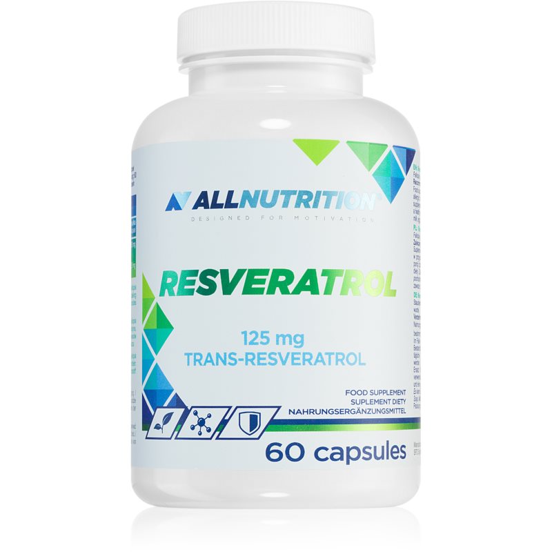 Allnutrition Resveratrol podpora normálnej funkcie obehového systému 60 cps