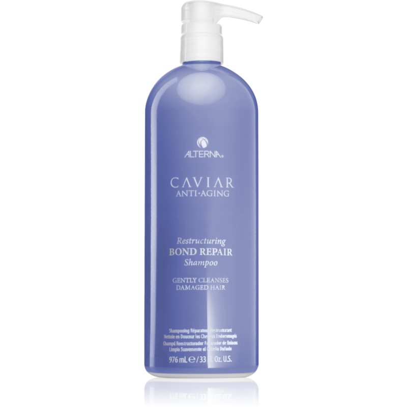 Alterna Caviar Anti-Aging Restructuring Bond Repair obnovujúci šampón na slabé vlasy 976 ml