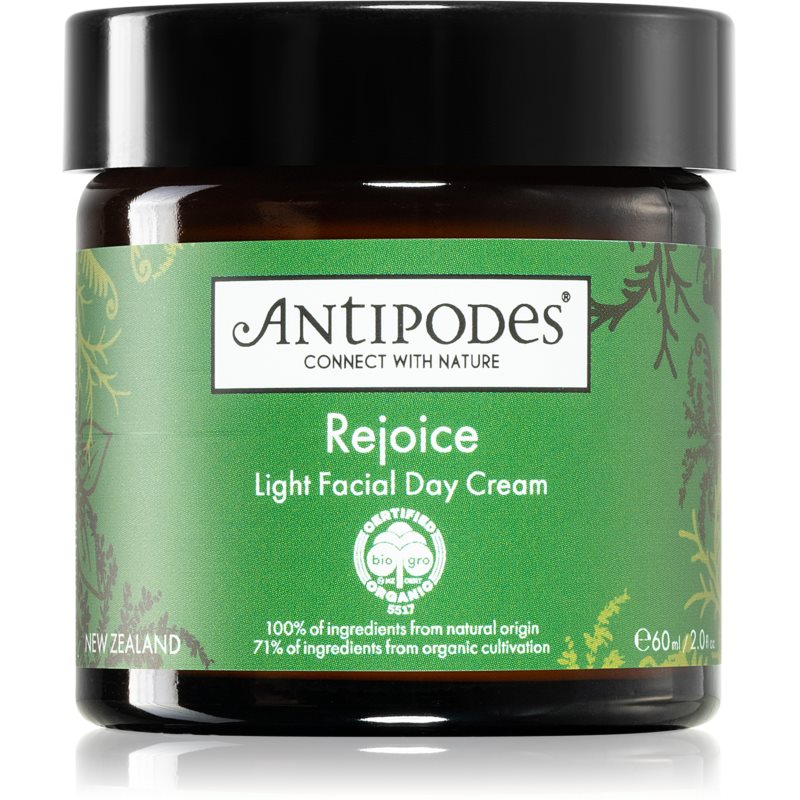 Antipodes Rejoice Light Facial Day Cream ľahký hydratačný denný krém 60 ml