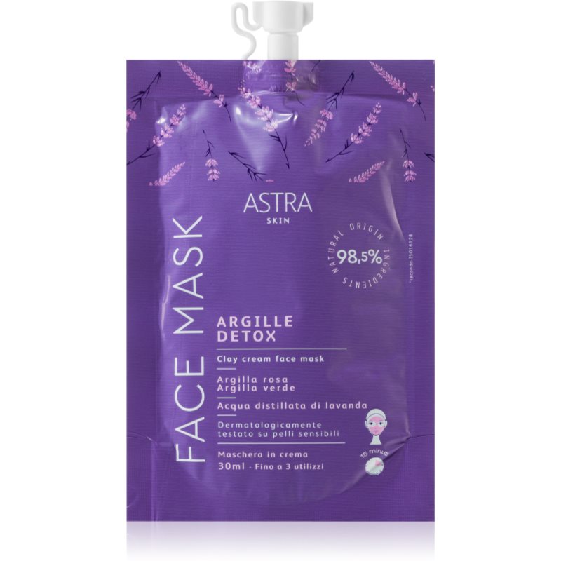 Astra Make-up Skin ílová maska s detoxikačným účinkom 30 ml