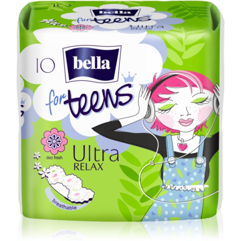 BELLA For Teens Ultra Relax vložky pre dievčatá 10 ks