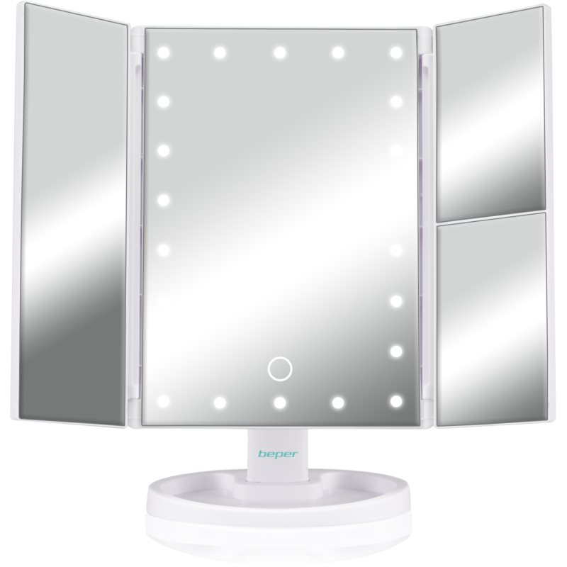 BEPER P302VIS050 kozmetické zrkadielko s LED podsvietením 1 ks