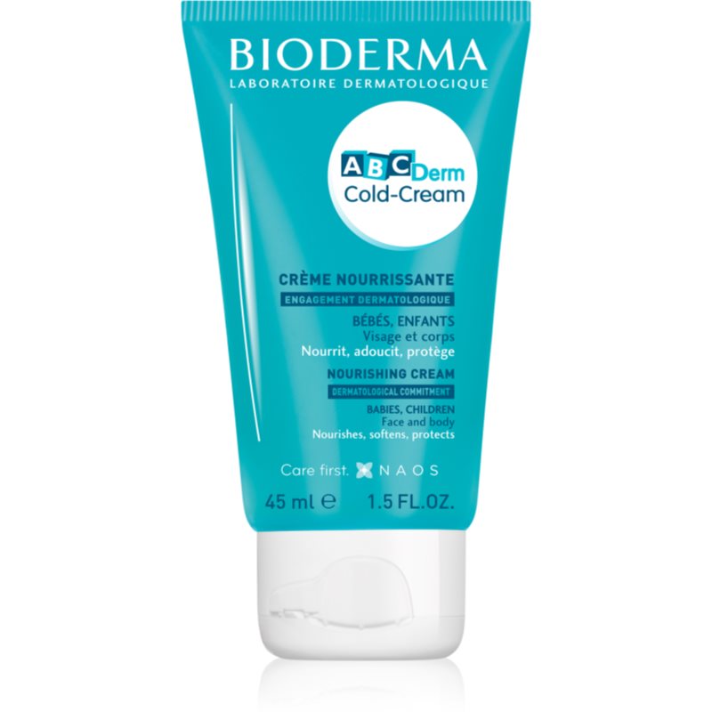 Bioderma ABC Derm Cold-Cream výživný krém na tvár a telo pre deti od narodenia 45 ml