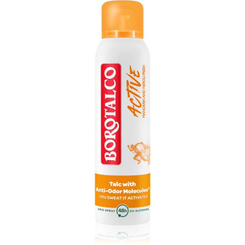 Borotalco Active Mandarin  Neroli osviežujúci dezodorant v spreji 48h 150 ml