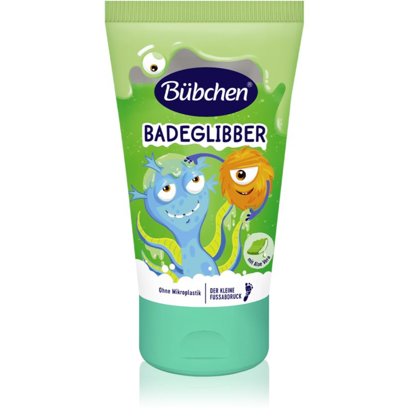 Bübchen Kids Bath Slime Green farebný sliz do kúpeľa 3 y 130 ml