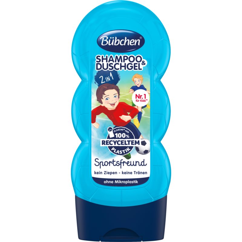 Bübchen Kids Sport´n Fun šampón a sprchový gél 2 v 1 230 ml