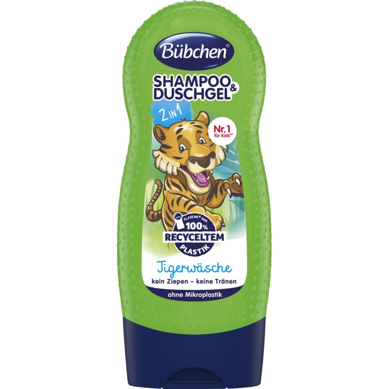Bübchen Kids Tiger šampón a sprchový gél 2 v 1 230 ml