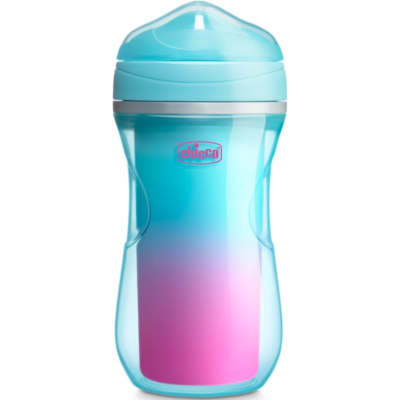Chicco Active Cup Turquoise hrnček 14 m 266 ml