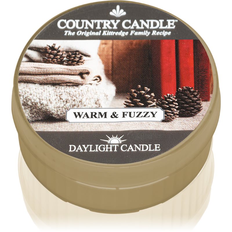 Country Candle Warm  Fuzzy čajová sviečka 42 g