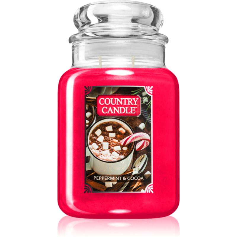 Country Candle Peppermint  Cocoa vonná sviečka 737 g