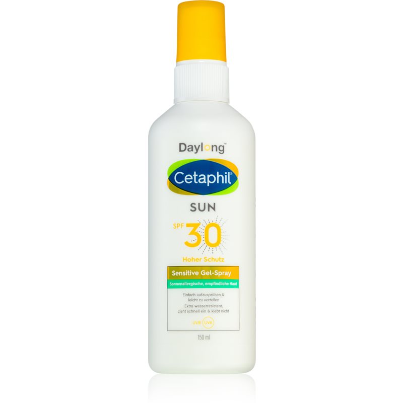 Daylong Cetaphil SUN Sensitive ochranný gélový sprej pre citlivú mastnú pokožku SPF 30 150 ml