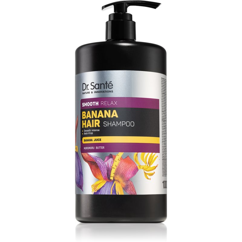Dr. Santé Banana uhladzujúci šampón proti krepateniu banán 1000 ml