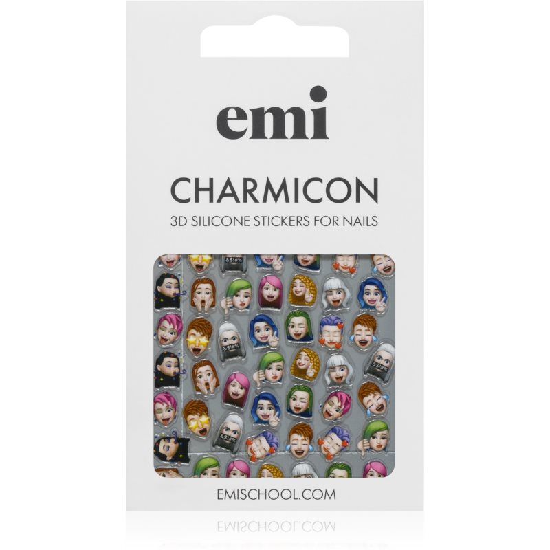 emi Charmicon Emoji nálepky na nechty 3D 203 1 ks