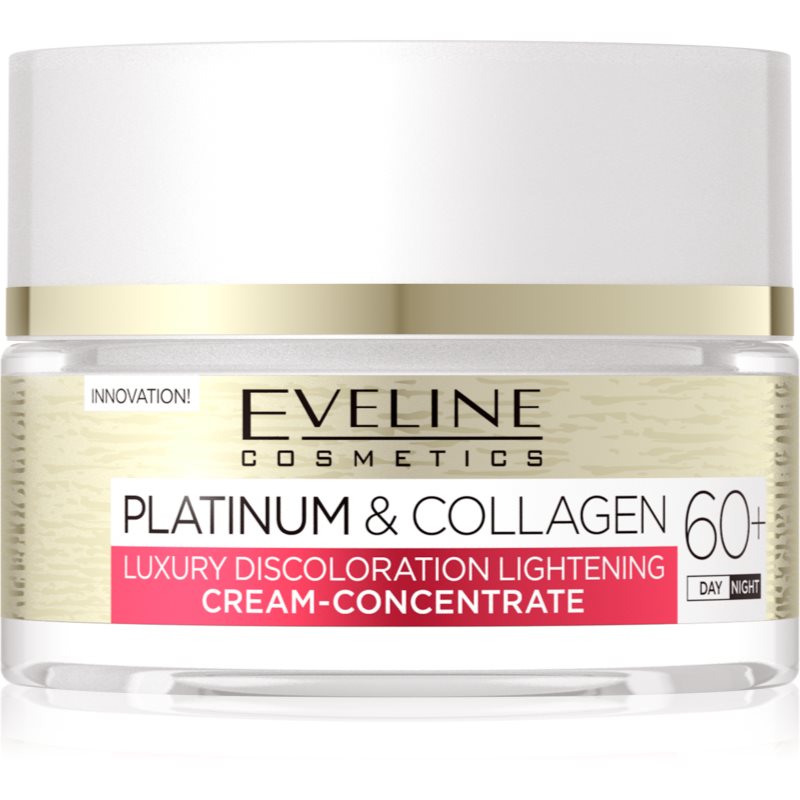 Eveline Cosmetics Platinum  Collagen denný a nočný protivráskový krém 60 50 ml