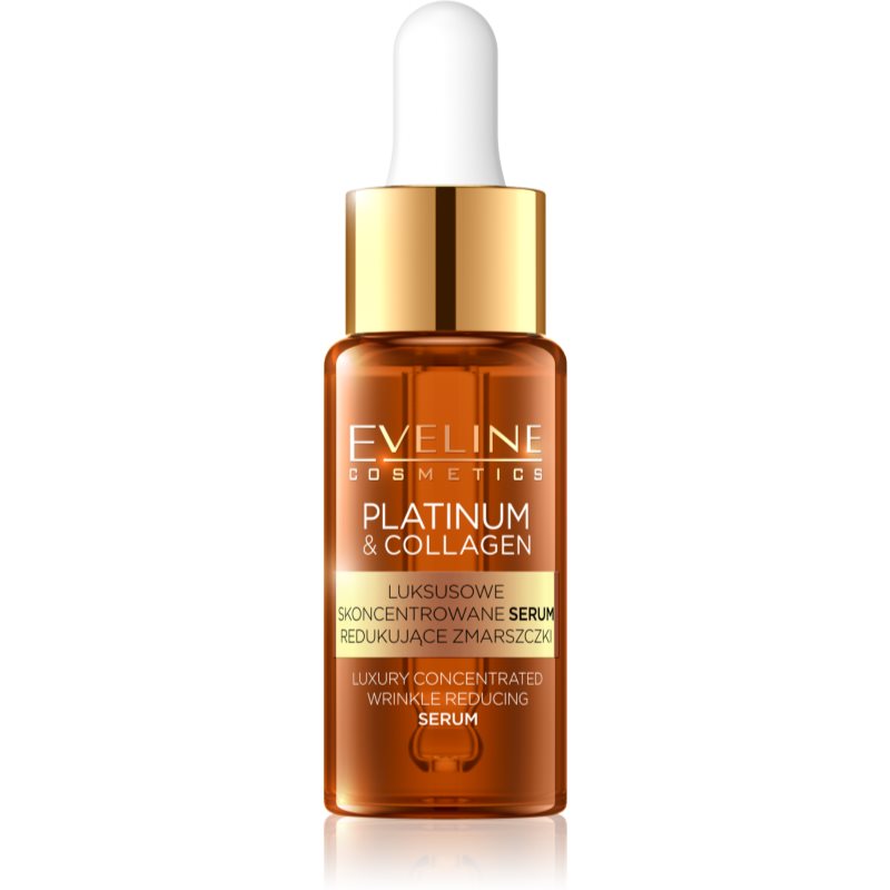 Eveline Cosmetics Platinum  Collagen koncentrované sérum proti vráskam 18 ml