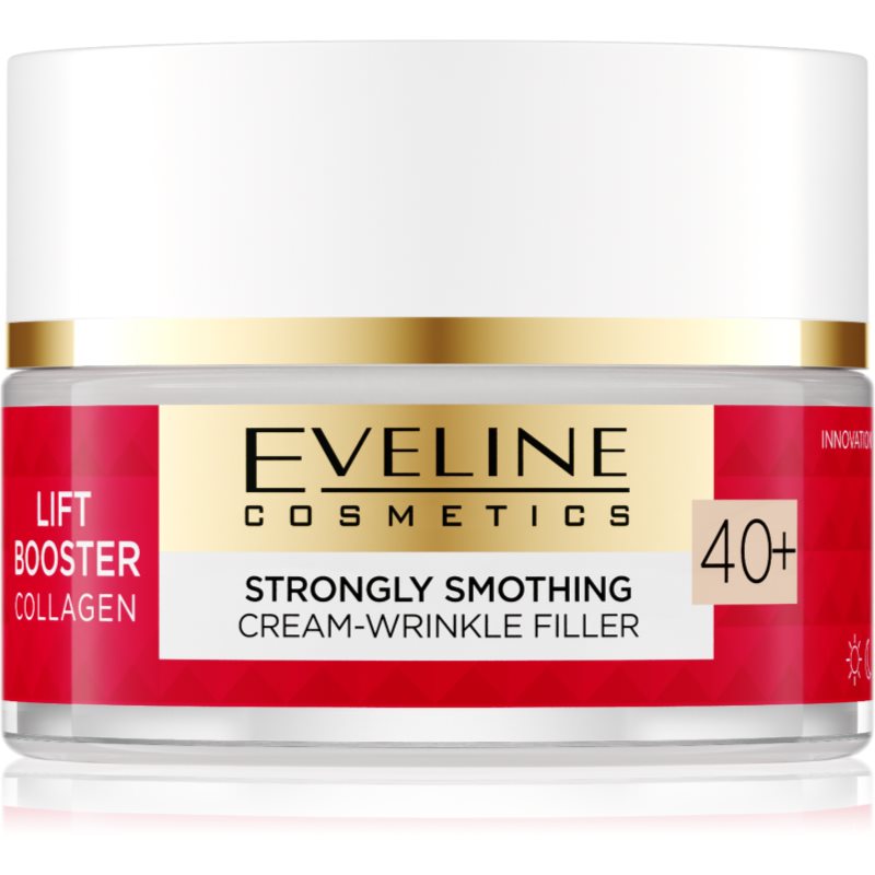 Eveline Cosmetics Lift Booster Collagen intenzívny vyhladzujúci krém na vrásky 40 50 ml