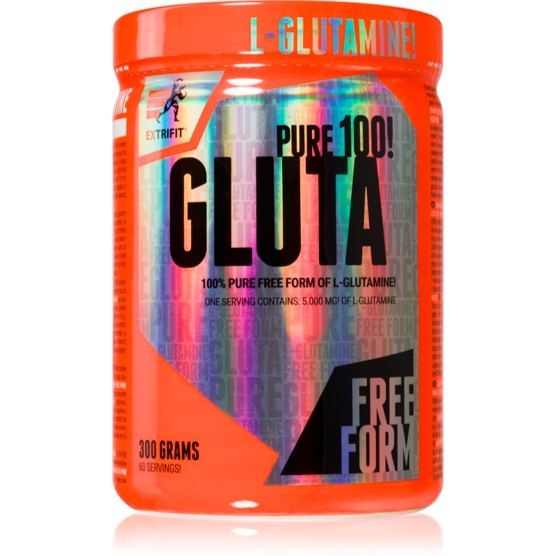 Extrifit Gluta Pure podpora tvorby svalovej hmoty 300 g